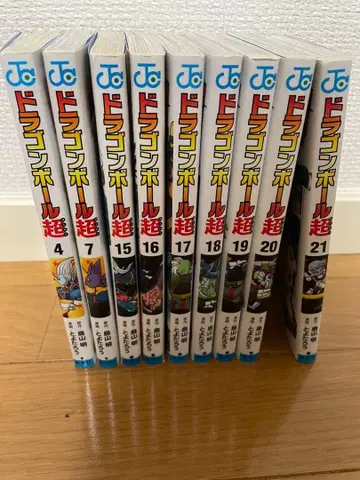 드래곤볼 슈퍼 4, 7, 15-21권 9책 세트