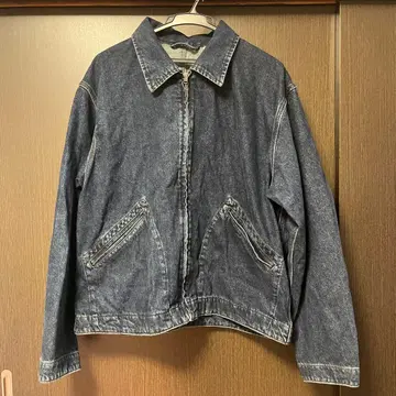 다크 데님 집업 자켓