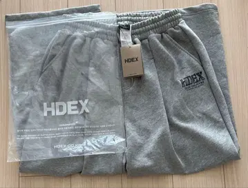 hdex 그레이 조거 팬츠