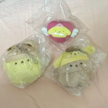 폼폼푸딩 캡슐 토이 3개 세트