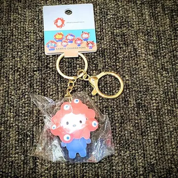 오사카 만박 산리오 미야쿠미야쿠 클리어 키링 포차코