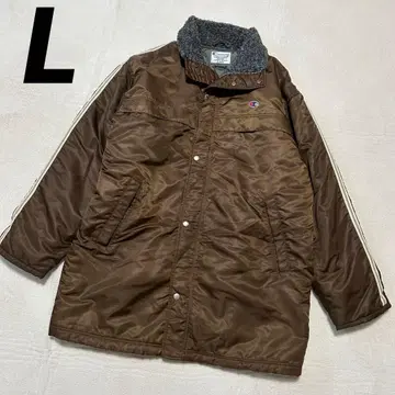 [ champion ] 아우터 점퍼 보아 퀼팅 브라운 L