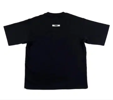 PVOT 피봇 오버사이즈 블랙 반팔 코튼 티셔츠