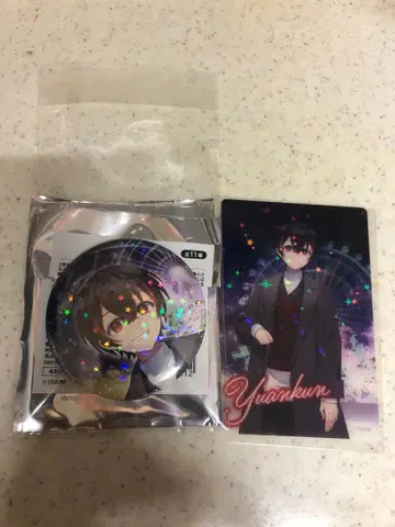 컬러풀 피치 토부 동물공원 콜라보 유안군 캔뱃지, 트레이딩 카드