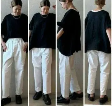 가격 인하! 저널 스탠다드 랙 스트레치 치노 사루엘 팬츠 화이트 S