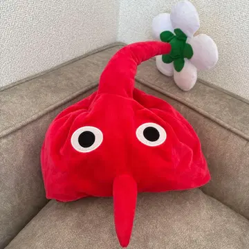 빨간 피크민 변신 모자