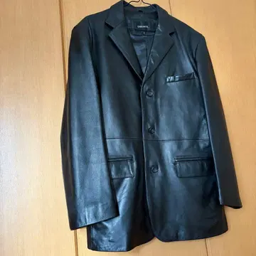 [ DURANTE 듀란테 ] 블랙 램스킨 가죽 자켓 M 사이즈