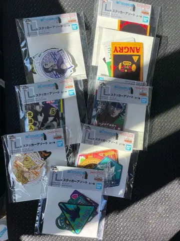 제일복권 HUNTER x HUNTER L상 스티커 모듬 8개 세트