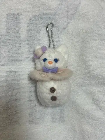 디즈니씨 리나벨 눈사람 키링 참