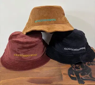 코듀로이 버킷햇 3종 세트