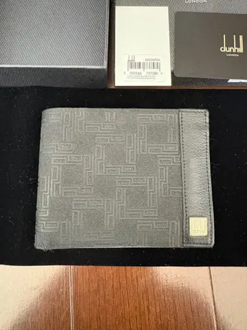 dunhill 접이식 지갑 블랙