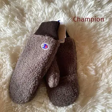[새상품] Champion 여성용 미튼 장갑 브라운 택 포함