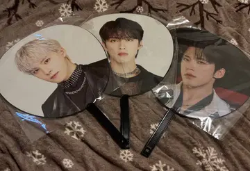 코노 준키 카와니시 타쿠미 부채 3개 세트 묶음 판매