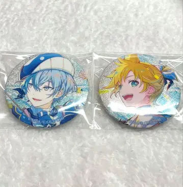 프로세카 아오야기 토야 카가미네 렌 글리터 캔뱃지 46B 46C