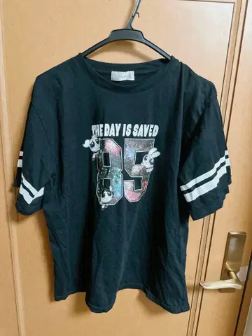 파워퍼프걸 T셔츠 블랙