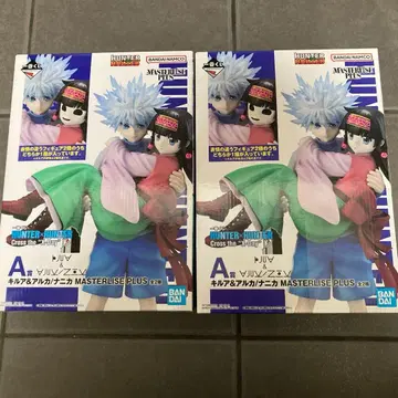HUNTER x HUNTER 제일복권 키루아 A상 아르카 나니카 세트