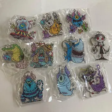 KAGEMARU DESIGNS 아크릴 키링 10개