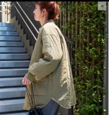 B.C STOCK 리브 충전솜 블루종 simplicite 퀼팅