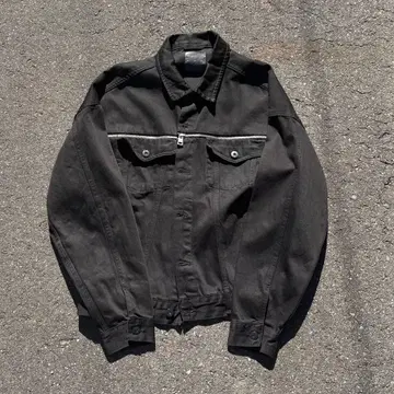 데님 자켓 zip 디자인