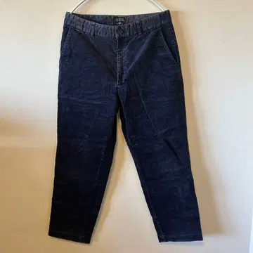 솔로텍스 다크 네이비 코듀로이 팬츠