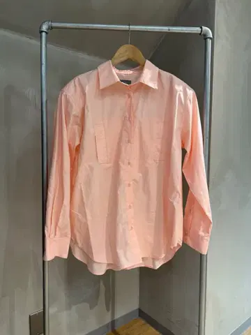 [ le ELMi ] 파워숄더 디자인 포켓 오버 셔츠