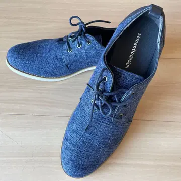 semanticdesign 네이비 캐주얼 슈즈