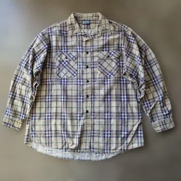 fieldmaster 미국제 플란넬 셔츠 카트 코번