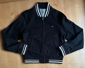 새상품급 타미힐피거 리버서블 자켓 스트라이프 리브