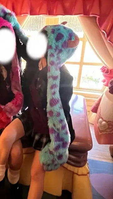 샐리 머플러 캡 모자 디즈니 Disney