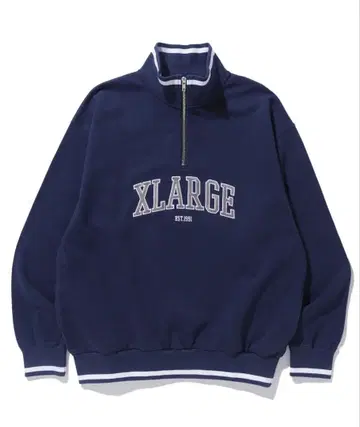 [ 미사용 새상품 ] XLARGE 네이비 집업 트레이닝복