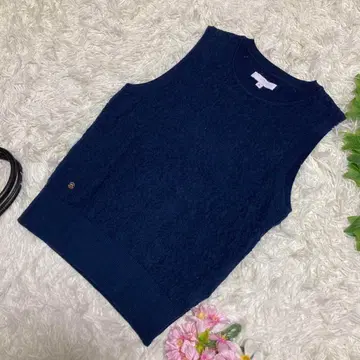 새상품급 캘러웨이 베스트 네이비 메쉬 로코배치 골프 일본제 M 사이즈