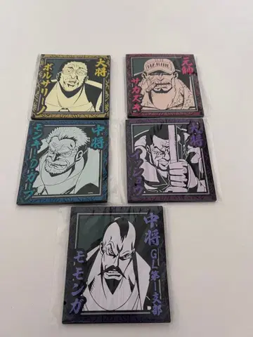 코믹스 캐릭터 흑백 디자인 5장 세트