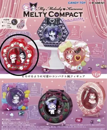 마이멜로디 쿠로미 MELTY COMPACT 딸기