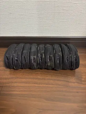 브리핑 아이언 세퍼레이트 골프헤드커버 멀티캠 블랙