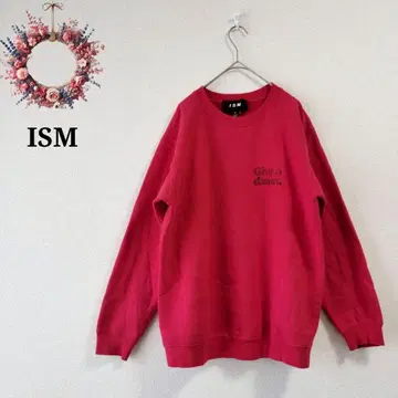 이즘 ISM 속기모 맨투맨 트레이닝복 로고 00s Y2K 구제 의류 S