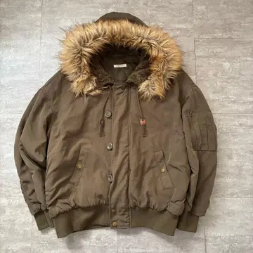 올리브 MA-1 플라이트 자켓 L 사이즈