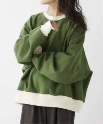 헤비 웨이트 오버 사이즈 맨투맨