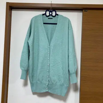 Zampa 민트 그린 가디건