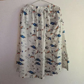 FORESTWARDLOBE x MEI 콜라보 랩 스커트