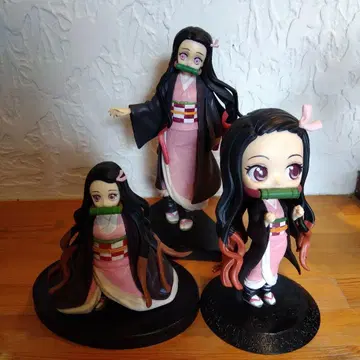 네즈코 피규어 3체 세트