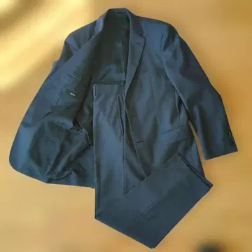 휴고보스 [컨디션 최상] HUGO BOSS 수트 셋업 네이비 M