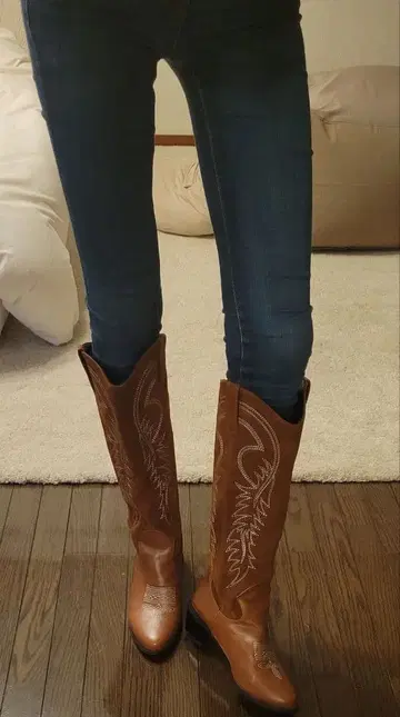 11/22 삭제 대인기!! 웨스턴 부츠 Brown