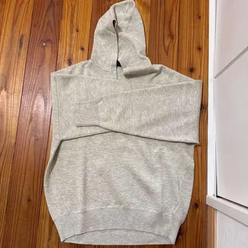 NOBLE 접결 턱 편직 후드 풀오버