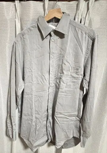 조르지오 아르마니 그레이 긴팔 셔츠