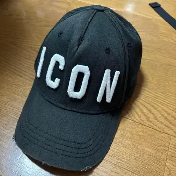 DSQUARED2 블랙 ICON 캡