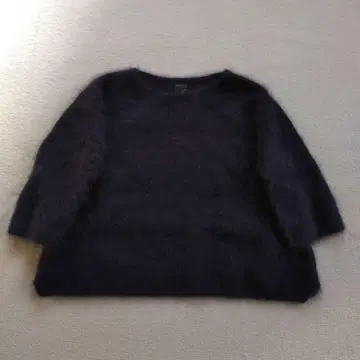 nitca 다크 네이비 오부 소매 니트