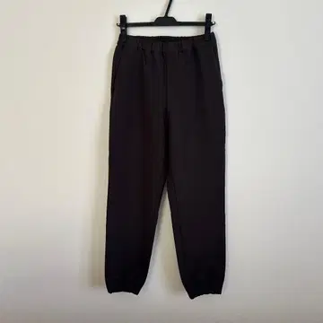 무인양품 방풍 속기모 조거 팬츠 캐주얼 팬츠 차콜 그레이(브라운)