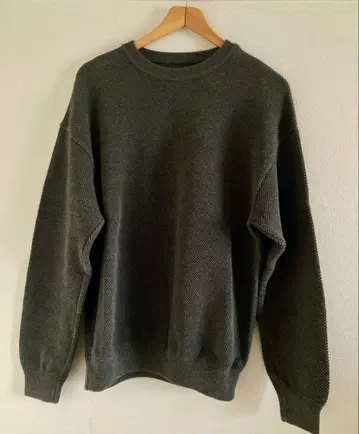 crepuscule 남성용 와플 니트