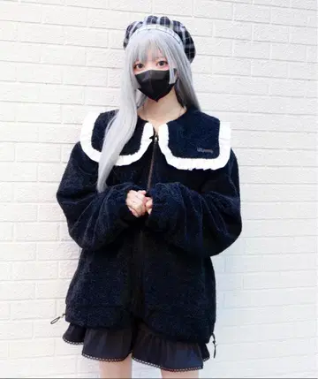 호와이니 whinny 눈사람 캔디 아우터 보아 코트