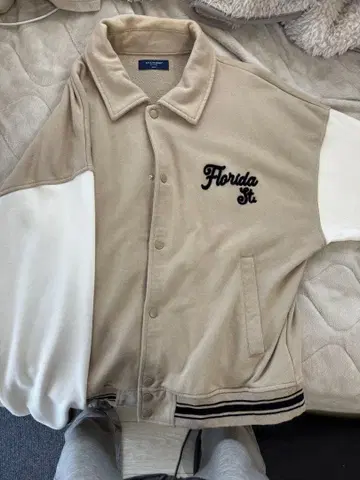 BACK NUMBER 플로리다 자수 바시티 자켓 M